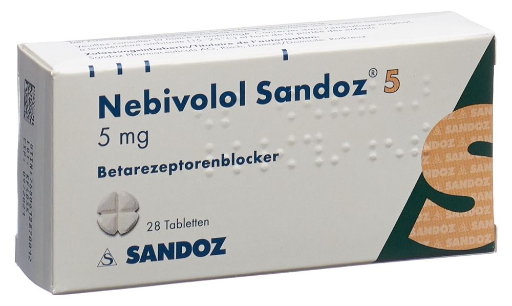 NEBIVOLOL Sandoz cpr 5 mg 28 pce