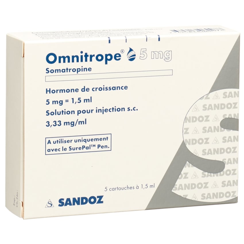 Omnitrope 15 mg, Injektionslösung