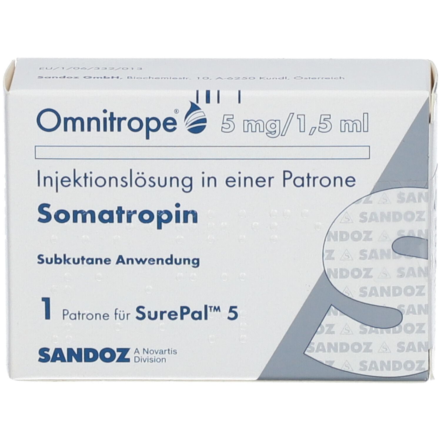 Omnitrope 5 mg, Injektionslösung