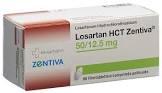 Losartan HCT Zentiva 50/12.5 mg, Filmtabletten