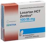 LOSARTAN HCT Zentiva cpr pell 100/25 mg 28 pce