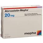 Atorvastatin-Mepha, lactabs 20 mg , 90 pce