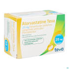 Atorvastatin-Teva 20 mg, Lactab