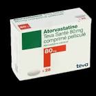 Atorvastatin-Teva 80 mg, Lactab