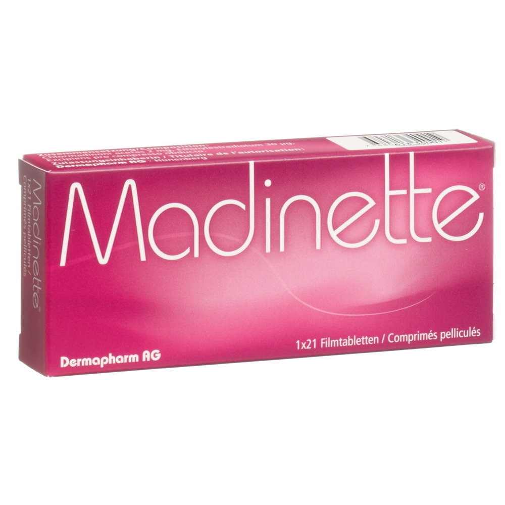 MADINETTE cpr pellic 0.03 mg 1x21 pce