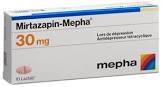 MIRTAZAPIN Mepha cpr pell 30 mg 100 pce