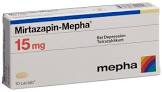 MIRTAZAPIN Mepha cpr pell 15 mg 100 pce