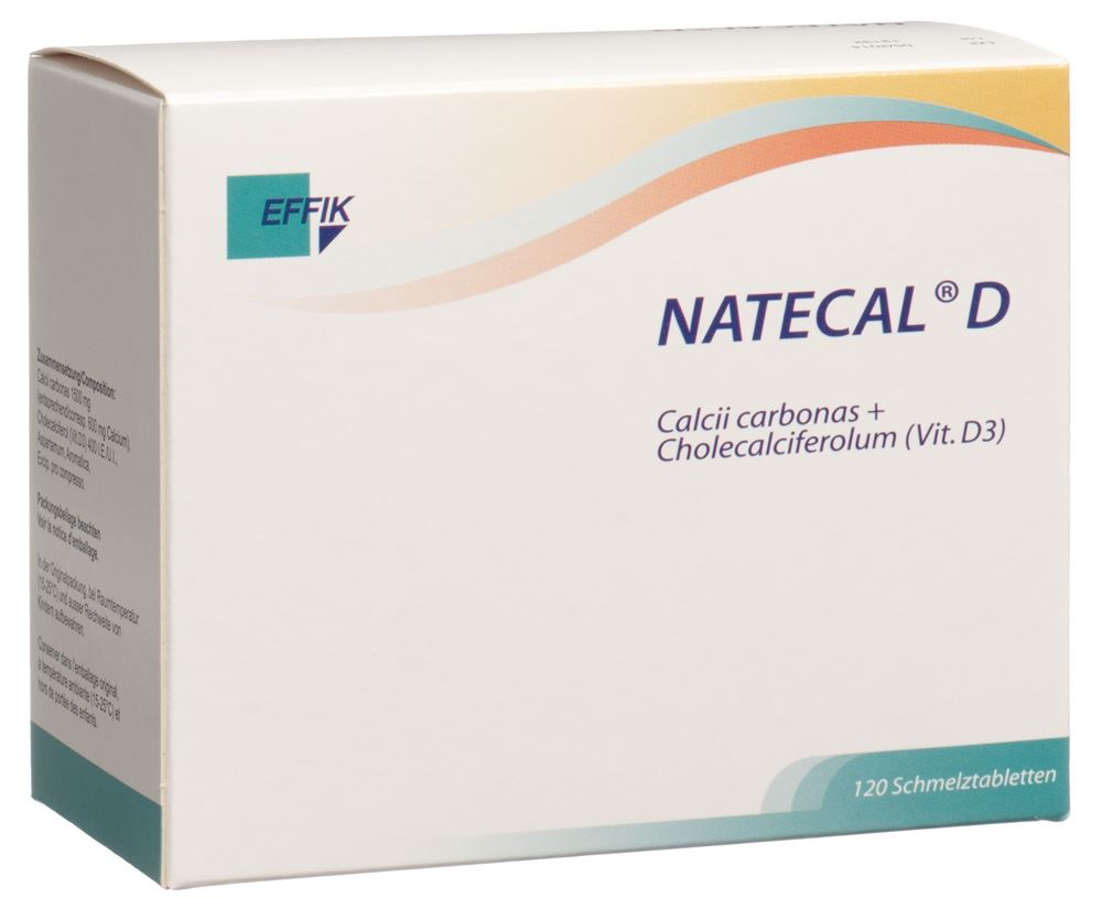 Natecal D, comprimé orodispersible