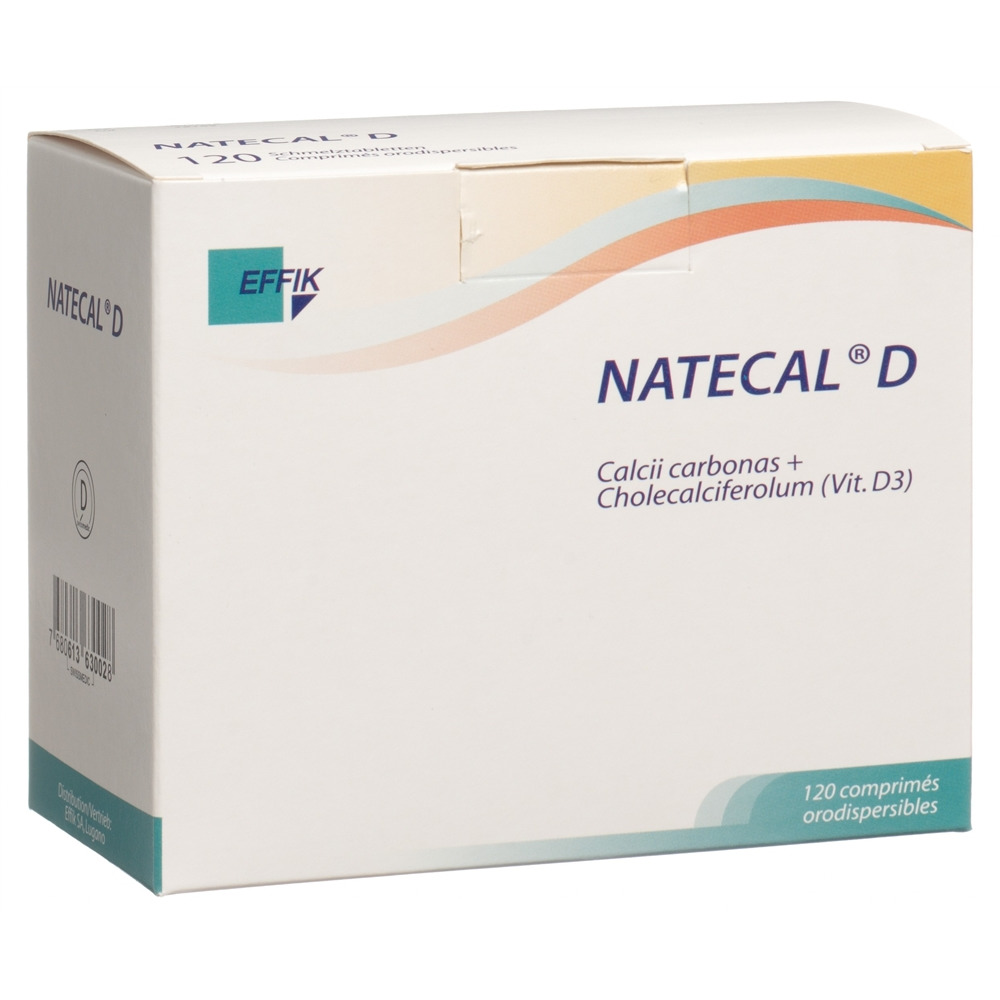 Natecal D, comprimé orodispersible