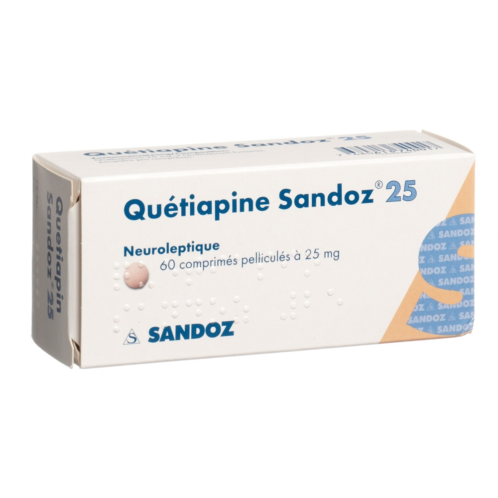 Quetiapin Sandoz 25 mg, Filmtabletten