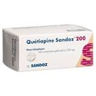 Quetiapin Sandoz 200 mg, Filmtabletten