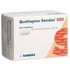 Quetiapin Sandoz 300 mg, Filmtabletten