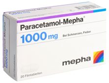 Paracetamol-Mepha 500 mg, Filmtabletten