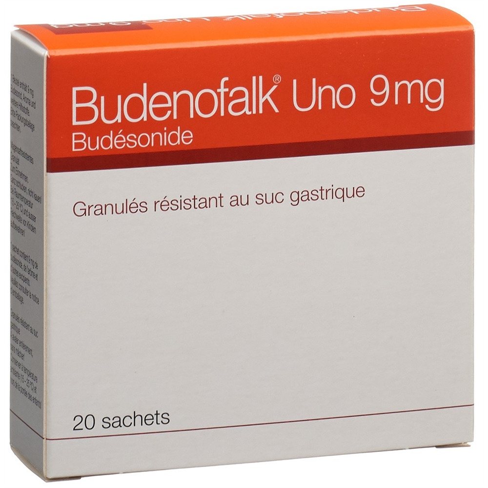 BUDENOFALK Uno gran 9 mg sach 20 pce