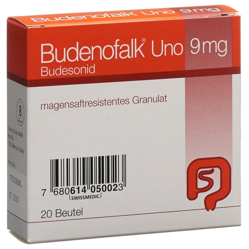 Budenofalk Uno 9 mg, magensaftresistentes Granulat