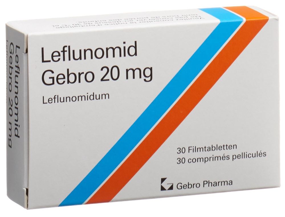 LEFLUNOMID Gebro cpr pell 20 mg 30 pce