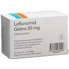 LEFLUNOMID Gebro cpr pell 20 mg 100 pce
