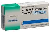 Valsartan Zentiva 160 mg, Filmtabletten