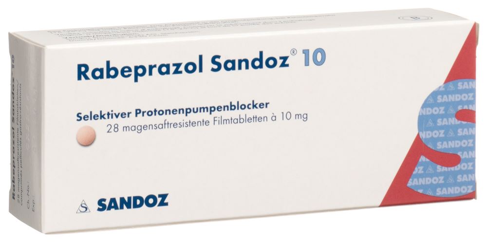 RABEPRAZOLE Sandoz cpr 10 mg 28 pce