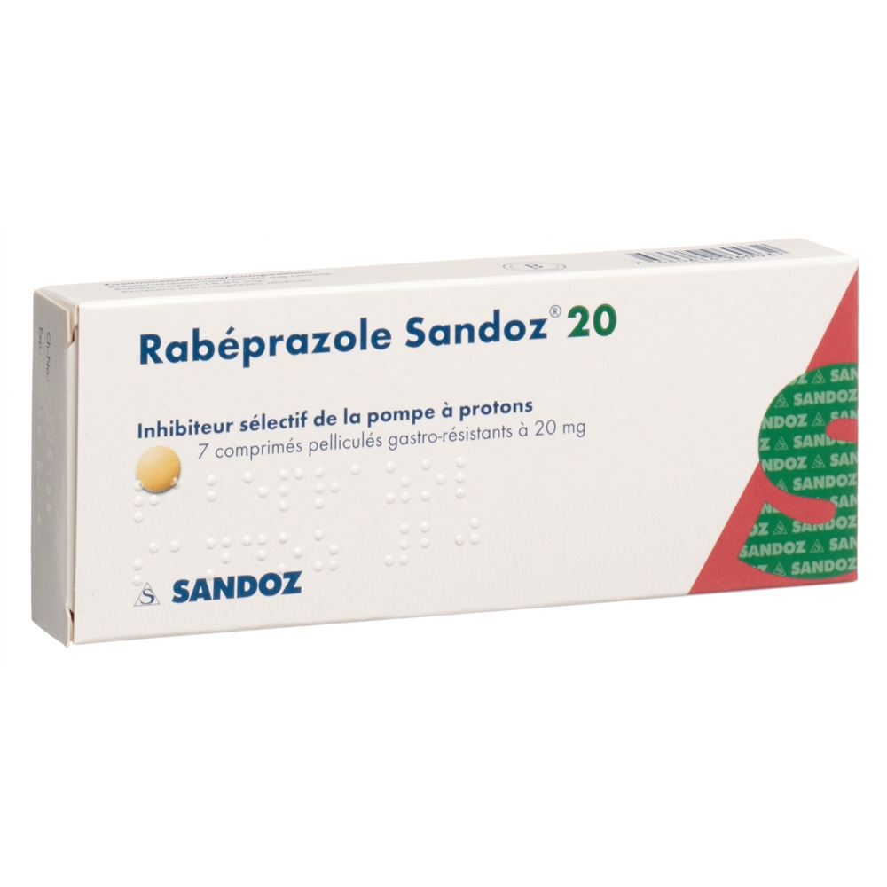 RABEPRAZOLE Sandoz cpr 20 mg 7 pce