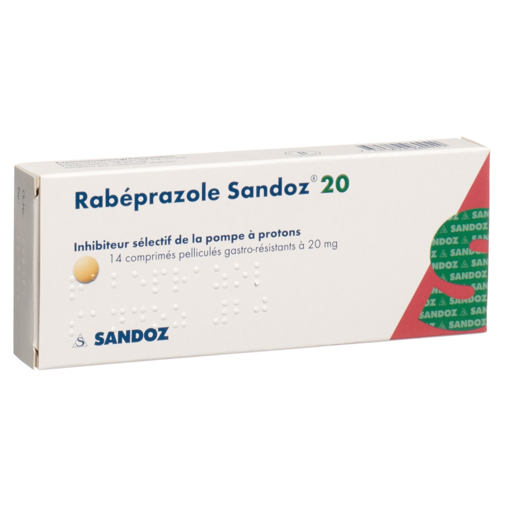 RABEPRAZOLE Sandoz cpr 20 mg 7 pce