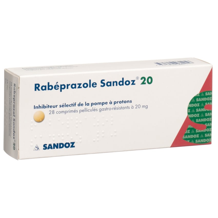 RABEPRAZOLE Sandoz cpr 20 mg 28 pce