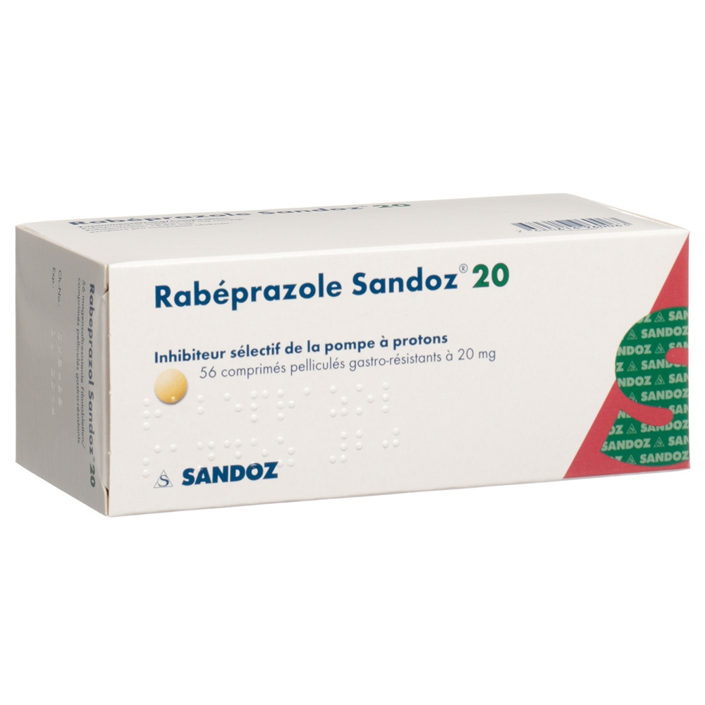 RABEPRAZOLE Sandoz cpr 20 mg 56 pce