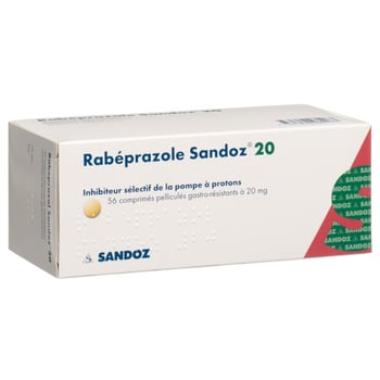 RABEPRAZOLE Sandoz cpr 20 mg 56 pce