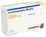 Levetiracetam-Mepha Teva 250 mg, Filmtabletten