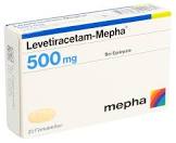 Levetiracetam-Mepha Teva 500 mg, Filmtabletten