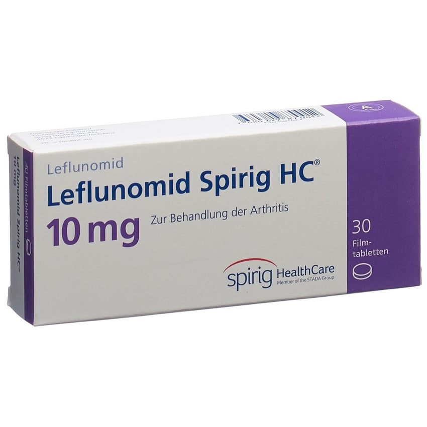 LEFLUNOMIDE Sandoz cpr pell 10 mg bte 30 pce
