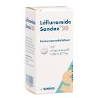 LEFLUNOMIDE Sandoz cpr pell 20 mg bte 100 pce