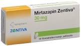 Mirtazapin Zentiva 30 mg, Filmtabletten