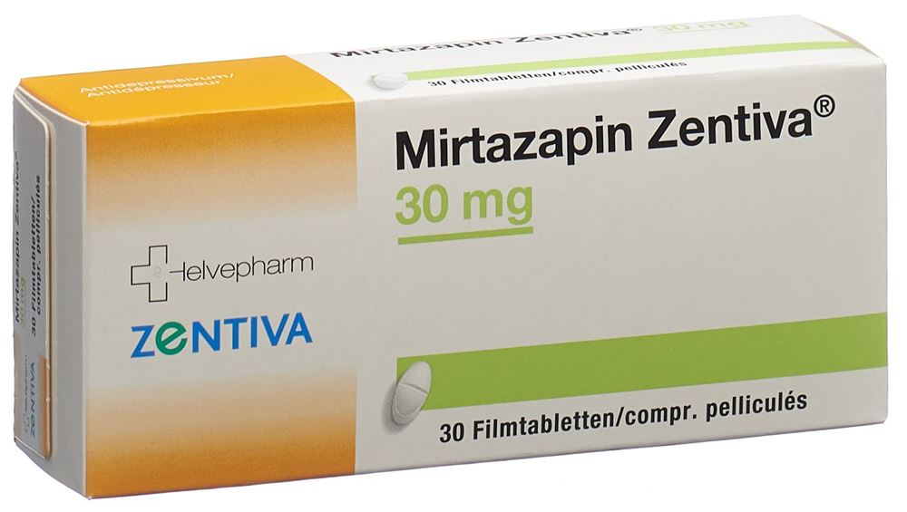 MIRTAZAPIN Zentiva cpr pell 30 mg 30 pce