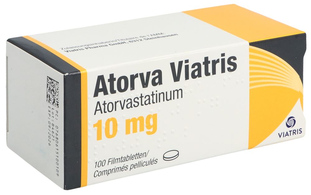 ATORVA Viatris cpr pell 10 mg 100 pce