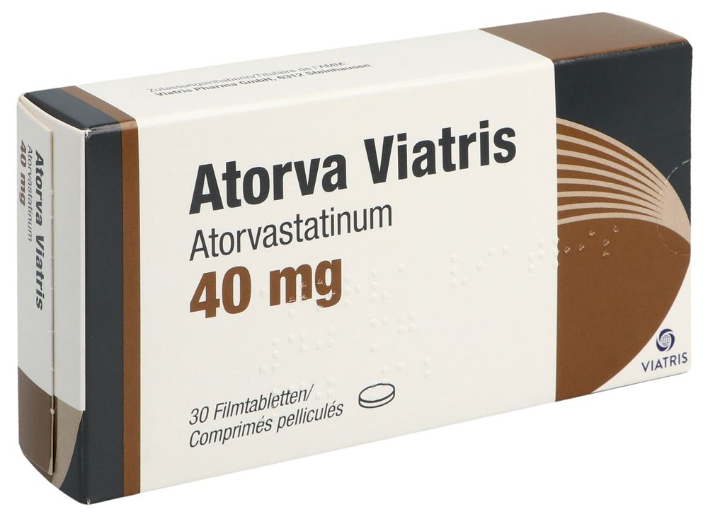 ATORVA Viatris cpr pell 40 mg 30 pce