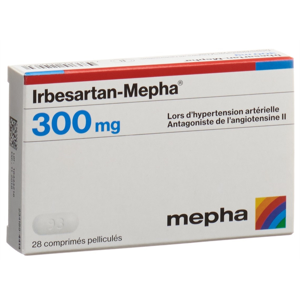 IRBESARTAN Mepha cpr pell 300 mg 28 pce