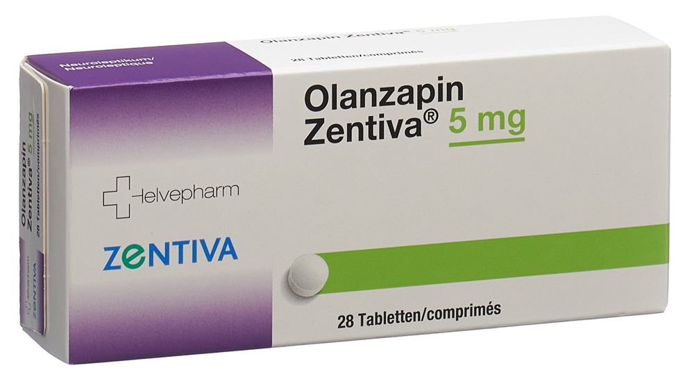 OLANZAPIN Zentiva cpr 5 mg 28 pce