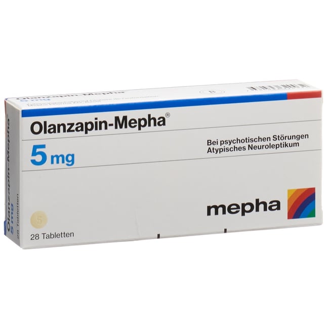 Olanzapin Zentiva 5 mg, Tabletten