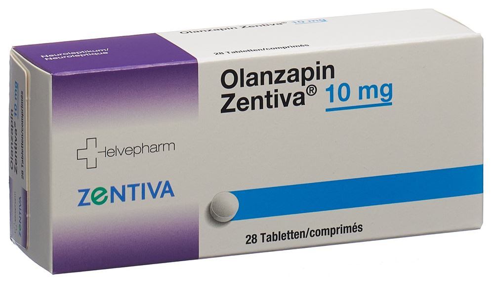 OLANZAPIN Zentiva cpr 10 mg 28 pce