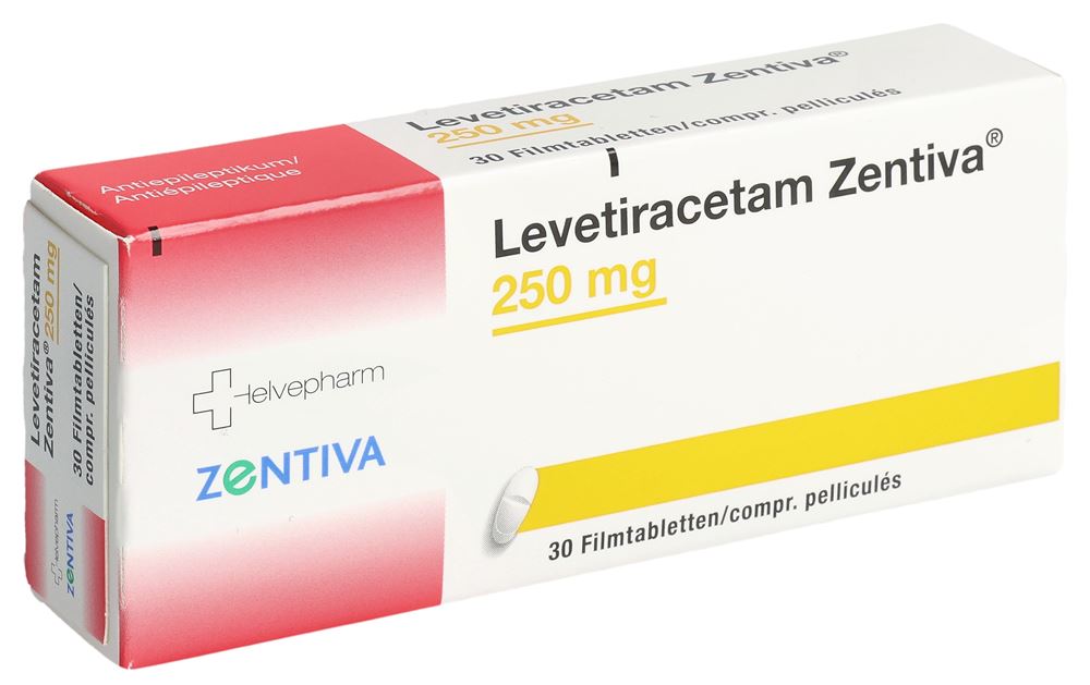 LEVETIRACETAM Zentiva cpr pell 250 mg 30 pce