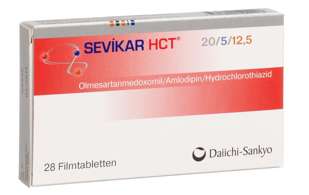 SEVIKAR HCT cpr pell 20/5/12.5 mg 28 pce