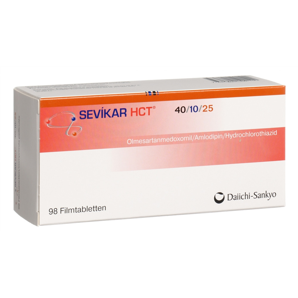 Sevikar HCT 40 mg/5 mg/25 mg, Filmtabletten