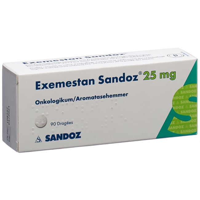 EXEMESTANE Sandoz cpr pell 25 mg 30 pce