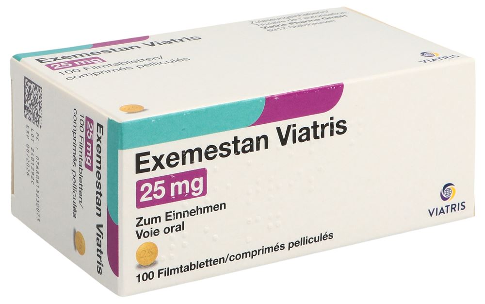 EXEMESTAN Viatris cpr pell 25 mg 100 pce