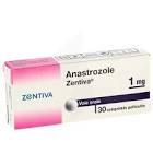 Anastrozol Zentiva, cpr pell 1 mg , blist 28 pce