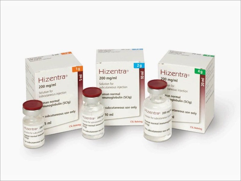 HIZENTRA sol inj 2 g/10ml flac 10 ml