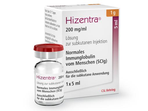 HIZENTRA sol inj 2 g/10ml flac 10 ml