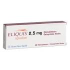 Eliquis 2.5 mg, Filmtabletten