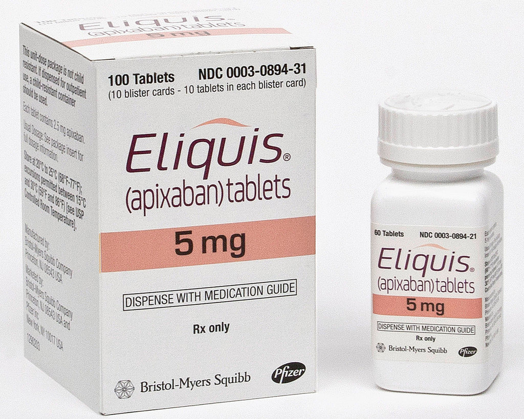 Eliquis 5 mg, Filmtabletten